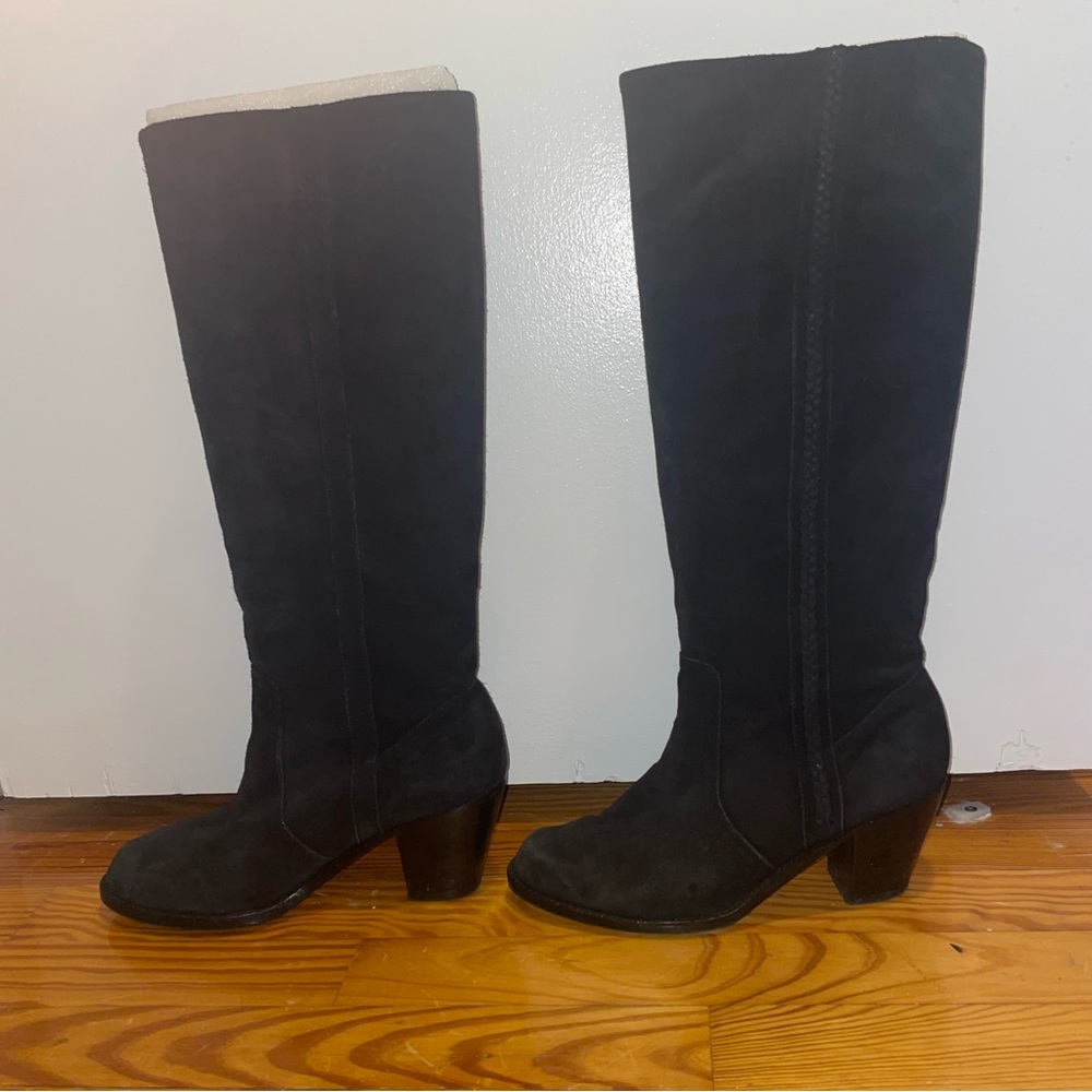 Michael Kors Leather Knee High Boots